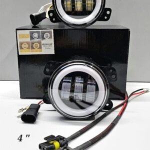 4 INCH UNIVERSAL BI-LED FOG LIGHTS WITH DRL (WHITE/YELLOW)